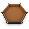 Hexagon Dice Rolling Tray for D&D and RPG Games –