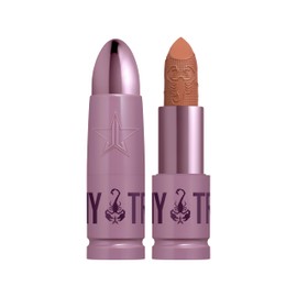 Jeffree Star Cosmetics Shiny Trap Lipstick, 13 Shades Collection, Creamy Formula, High Shine Finish, Nourishing with Pomegranate & Jojoba Oil, 0.11 oz (Pomeranian Kiss)
