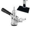 GOVNPJ D System Keg Coupler, Beer Kegerator Tap with Pressure