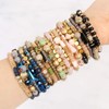 RIAH FASHION Bohemian Mix Bead Multi Layer Versatile Statement Bracelets