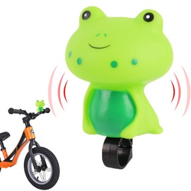 VIDSTW Bicycle Horn Children's Bicycle Bell Children Cute Bell Bicycle Children for Boys and Girls Horn Bicycle Loud Bicycle Horn for Bicycles Scooter Balance Bikes Tricycles (Frog)