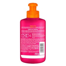 L'Oréal Paris Dream Liso Crema para peinar, 300ml. Ideal para cabello con frizz, liso 72h* efecto keratina, protector de calor para el pelo