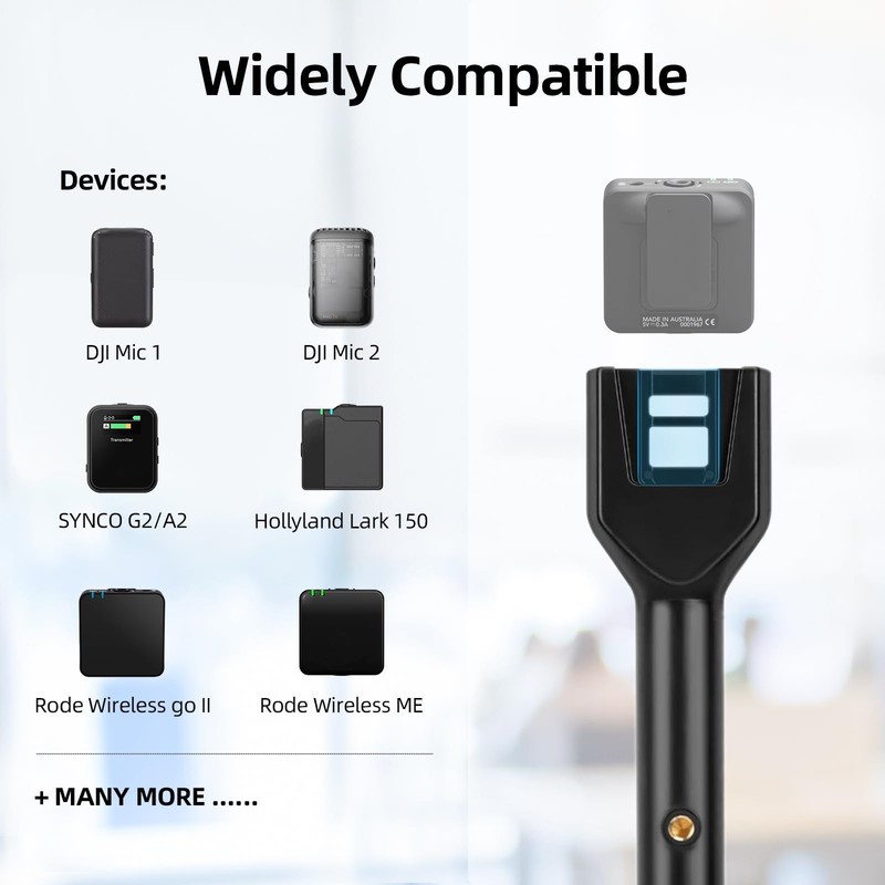 CaTeFo StarRig PRO for DJI Mic Stand Holder Handle Adapter