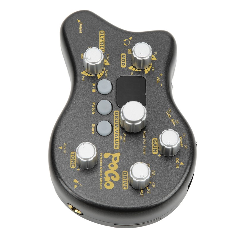 Guitar Multi Effects Processor Effect Pedal POGO Delay Reverb Distortion
