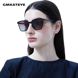 GMKATEYE Folding Sunglass For Women Men, Lightweight Sunglasses Foldable Men Shades UV Protection Polarized Square Sun glasses
