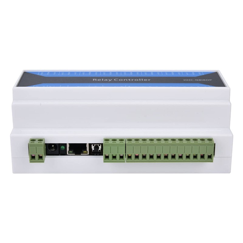 Fafeicy 8 Channels Ethernet Relay, Network Relay Module, Remote Relay