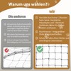 Cat Net for Balcony, Wire Reinforced, Cat Mesh Balcony Protection