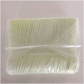 Yamato Bussan Disposable Spoons, White, 6.3 inches (16 cm), Prosperous Business, Cutlery, No Bags, Commercial Use, Pack of 100