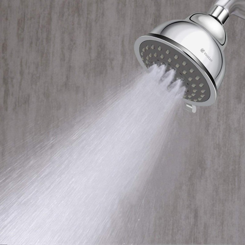 Voolan High Pressure Shower Head with Shower Arm - 5
