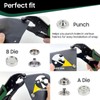 Heavy Duty Push Button Tool Set, Punch Function, Push Button
