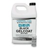 Fiberglass Warehouse Black Gel Coat – 1 Gallon Gelcoat (Waxed)