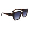 KARL LAGERFELD Unisex Sunglasses, 215 Tortoise