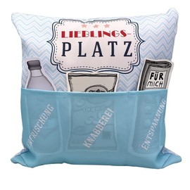 Hergo Sofa Heroes Outdoor Cushion with Pockets 43 x 43 cm - Lieblingsplatz 8757
