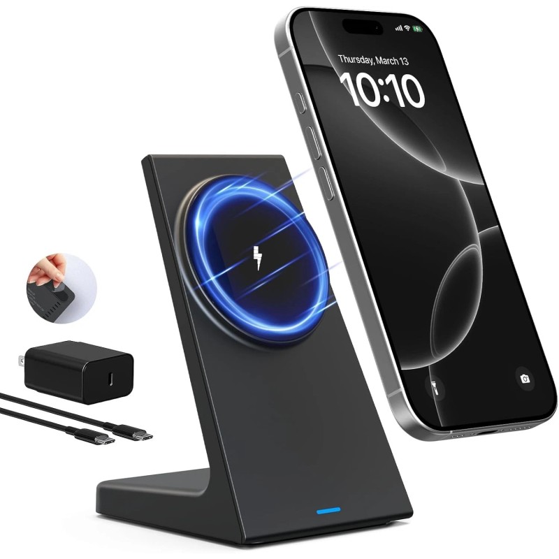 JIAFA 20w Fast Mag-Safe Charger Stand,Stickabl