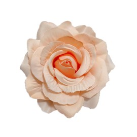 Dainty Rose Flower Brooches Pins Classic Brooch for Wedding Party Dance Banquet for Women Elegant Lapel Pins Ornament Bride Clothes Accessories Jewelry 100mm (Champagne)