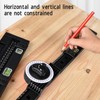 Woodworking Protractor Tool with Spirit Level Gauge Angle Finder Protractor
