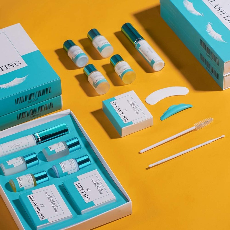 Weixinbuy Eyelash Extension Set, Eyelash Curling Makeup Tools, Eyelash Lifting