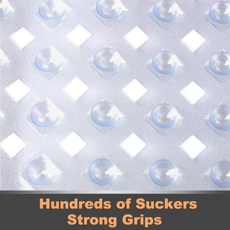 Anti-Slip and Mildew-Proof Square Shower mats 21 x 21 inches,Bath