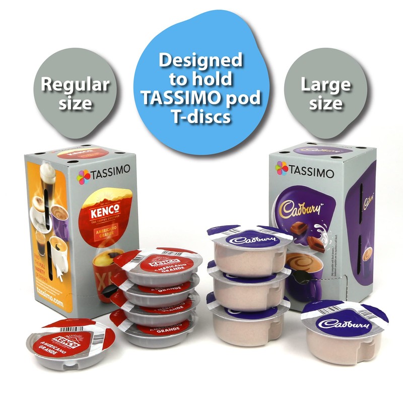 Tassimo Pods Holder - Large Capacity Coffee Pod Holder -