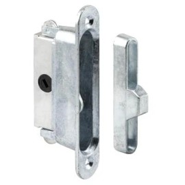 CRL Mortise Lock for Sliding Glass Patio Doors by Traco, 3-7/8" Screw Holes