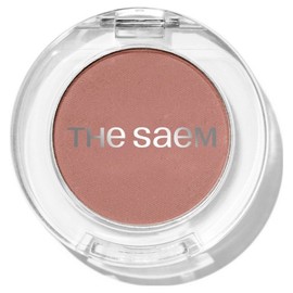 The Saem Saemmul Single Shadow Matte, CR02 Wet Peach, 1 pc / 더샘 샘물 싱글 섀도우 매트, CR02 물기어린 복숭아, 1개