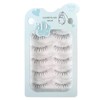 CLEAREYELASH Natural False Eyelashes, 3D 3D Matsueku Made, 5 Pairs