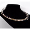 Unbranded 10 pcs. Memory Wire Choker Coated Necklaces with Silver
