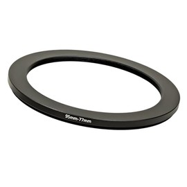 95mm to 77mm Step-Down Ring Filter adapter (95mm-77mm) Camera Filter Ring for 77mm UV ND CPL Filter (MPIXO)