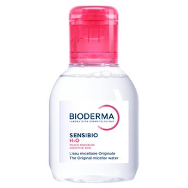 BIODERMA, Agua Micelar, Sensibio H2O, Desmaquillante para Piel Sensible, Calma y Reduce la Irritacin, 100 ml                                          