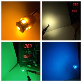 (10) LED 8V LAMPS / SX-3600 SX-3700 SX-3800 SX-3900 SX-780 SX-880 DIAL/Pioneer