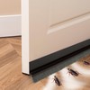 Door Draft Stopper Bottom Seal - 39" with Brush Rubber