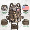 YVLEEN Hunting Backpack, Waterproof Camo Hunting Packs for Men, Durable