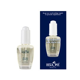 Herome Concentrated Nail Bath Oil - Fights Dove, Dry and Hard Nails that Break Easily - A Good Start for a Manicure Treatment - 30 ml