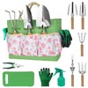 LeMotech Garden Tools Set, 10-Piece Heavy Duty Garden Hand Tools