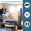 Airplane foot rest, Airplane Foot Hammock (Memory Foam), foot hammock