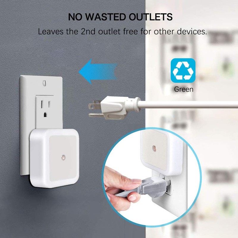 Sujeet Night Light, Night Lights Plug into Wall 8-Pack, Nightlight