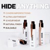 HIDE PREMIUM Liquid Foundation, Multi-Use Waterproof Foundation, Medium/Full Coverage Foundation,