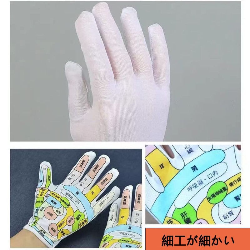 GCJP Gloves (Refreshing by Yourself) Pressure Point Palm Hand Massage