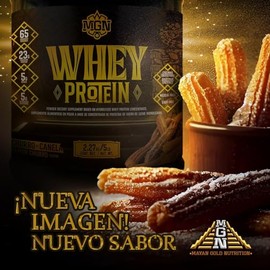 Whey Protein Mayan Gold Nutrition Sabor Churro de Canela                                                                                              