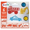 Aladine - 6 Stencils for Children, Vehicles