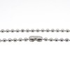 Ball Chain, Stainless Steel, 0.08 inch (2.0 mm), 19.7