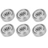 10PCS S626Z 6x19x6MM Stainless Steel Ball Bearings for Roller Skates