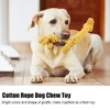 AUNMAS- Juguete masticable para perros, juguete de cuerda de algodón