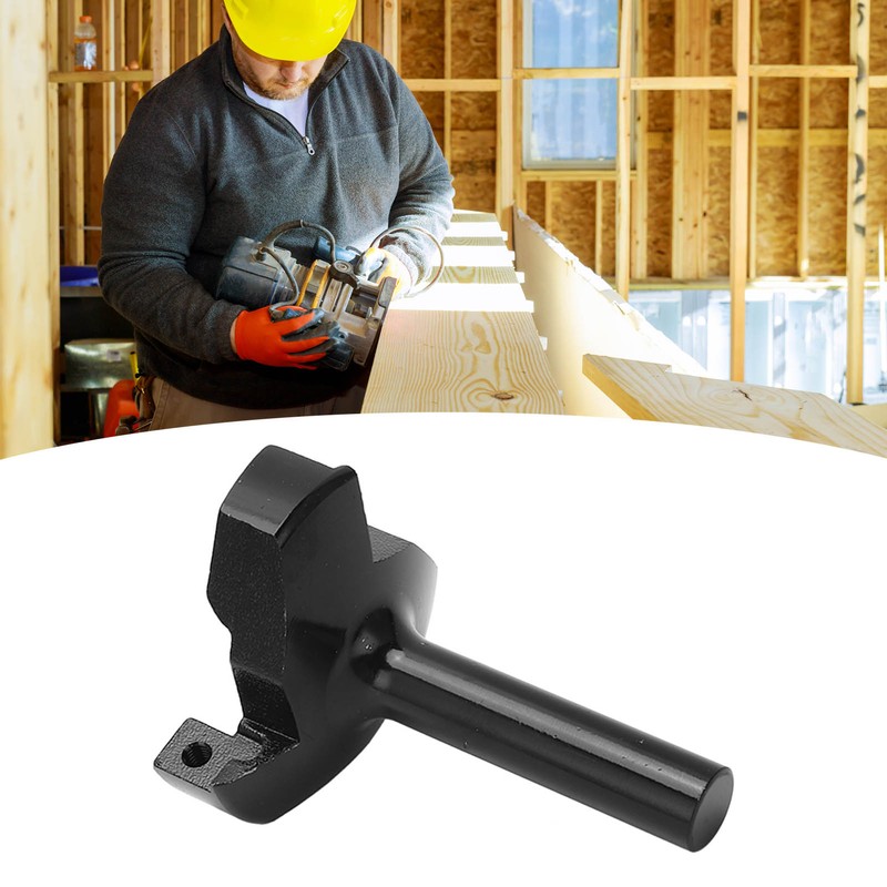 Black Spoilboard Surfacing Router Bit Cemented Carbide T Shape Router