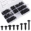 Carbon Steel Screws Self Tapping Screws Assortment 340 Pieces Self