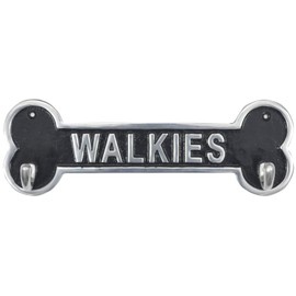 Middle-England Walkies Dog Lead Hook Key Holder Coat Hook 30cm