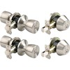 BRINKS - Bell Style Keyed Entry Door Knob and Single