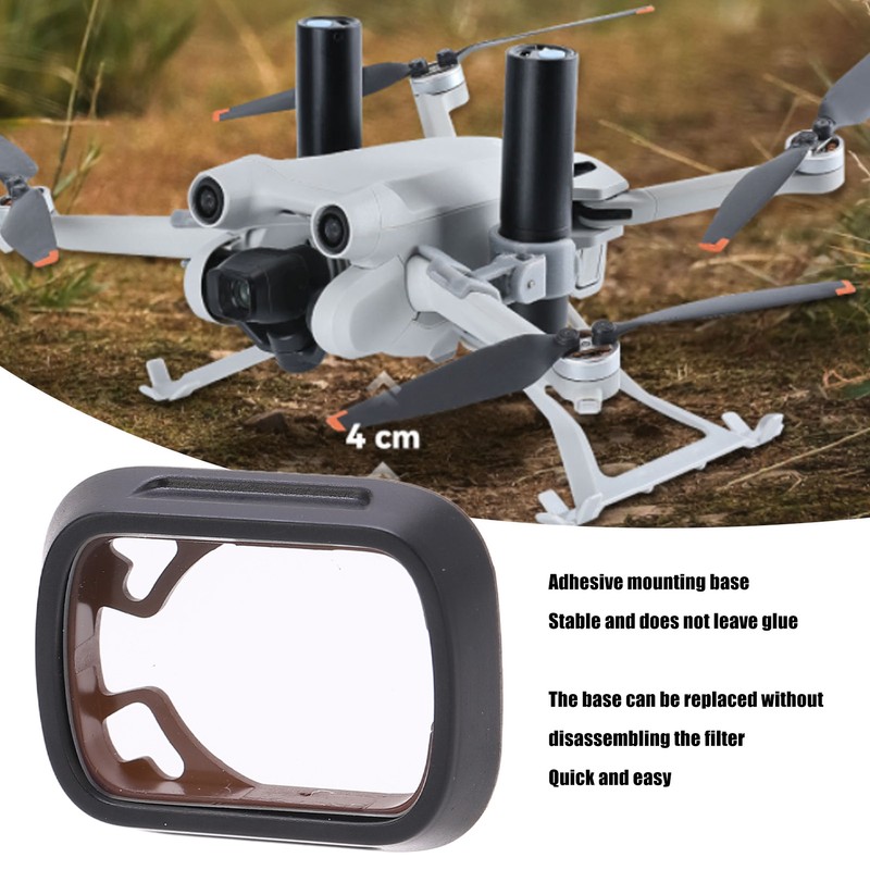 Action Camera Filter Optical Glass Double Sided Multilayer Nano Coating