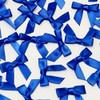 Mini Satin Bows - 1 3/8 Inch Width (50, Royal