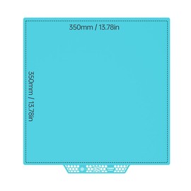 BIGTREETECH Panda Build Plate CryoGrip Pro Cool Plate For BambuLab P1 A1 X1 Voron300 Qidi Plus4 Kobra Combo33 Sheet Spring Steel:_350x350MM Glacier For Voron 350